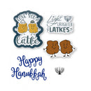 Sizzix - Framelits Die & Stamp Set By Katelyn Lizardi - Love You A Latke