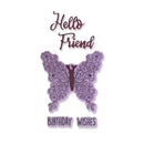 Sizzix Framelits Die Set 5PK w/3PK Stamps - Birthday Wishes*