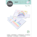Sizzix Thinlits Die By Georgie Evans 13 pack - Rainbow Slider Car*