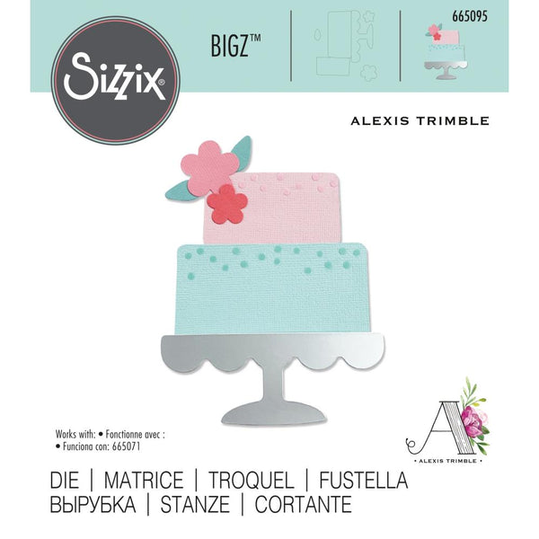 Sizzix Bigz Die By Alexis Trimble - Celebration Cake