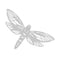 Sizzix Thinlits Die By Tim Holtz - Perspective Moth