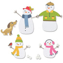 Sizzix Thinlits Dies By Jennifer Ogborn 17 Pack - Snow Family*