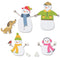 Sizzix Thinlits Dies By Jennifer Ogborn 17 Pack - Snow Family*