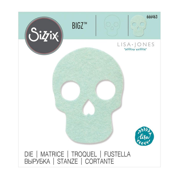 Sizzix Bigz Die By Lisa Jones - Skull*
