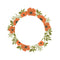 Sizzix Layered Clear Stamps By Lisa Jones 6/Pkg - Botanic Wreath*
