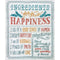 Dimensions Stamped Embroidery Kit 8"x 10" - Ingredients For Happiness*