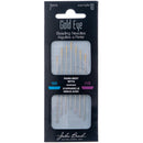 John Bead Beading Gold Eye Needles - Size 10 7 pack