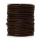 John Bead Dazzle-It Genuine Leather Cord 1mm Round 27.3yd - Brown*