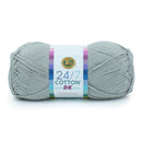 Lion Brand 24/7 Cotton DK Yarn - Silver Lining