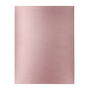 Poppy Crafts Letter Size Premium Mirror Cardstock 10 Pack - Rose Gold