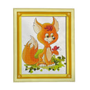 Poppy Crafts Cross-Stitch Kit 76 - Little Fox No. 2*