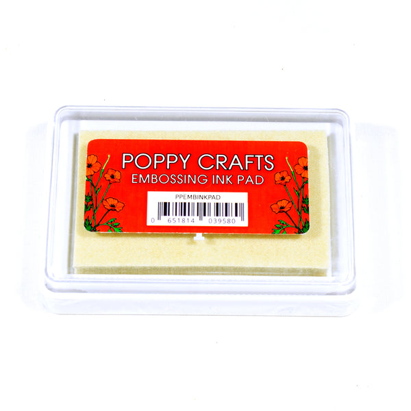 Poppy Crafts Embossing Ink Pad - Transparent