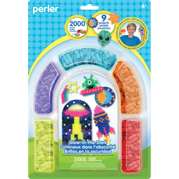 Perler Fused Bead Kit - Glow In The Dark*