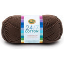 Lion Brand 24/7 Cotton Yarn - Coffee Beans
