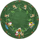 Bucilla Felt Tree Skirt Applique Kit 43in Round - Lodge Santa*