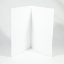 Poppy Crafts 300gsm 5X7in Card Blank Silk White - Pack of 25