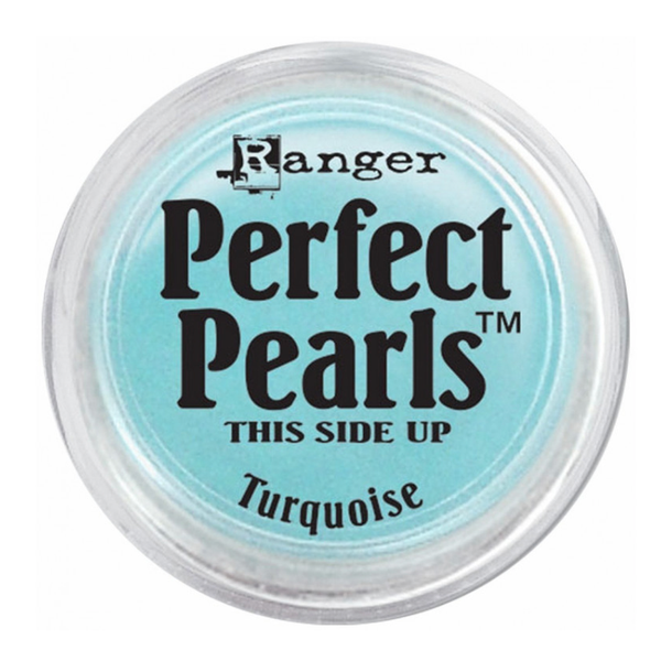 Ranger Perfect Pearls Pigment Powder .25oz - Turquoise