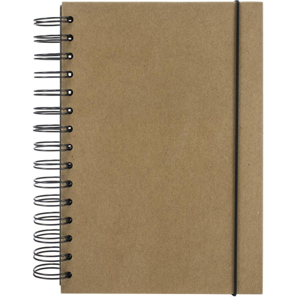 Prima Memory Hardware Chipboard Journal 5.5in x 8in - Kraft Rectangle with 24 Pages*