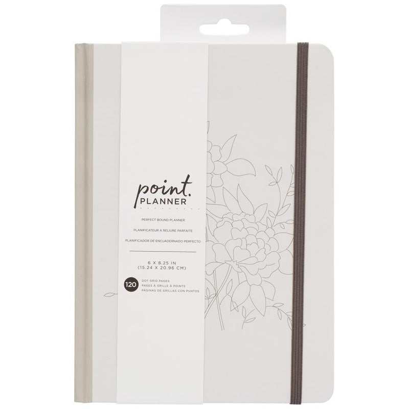 AC Point Planner Perfect Bound Planner 6"X8" - Linework - Dot Grid - 120 Sheets^