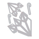 Sizzix Thinlits Dies By Jen Long 2/Pkg - Geometric Ornaments*