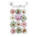 Prima Marketing Paper Flowers 12 pack Enveloped/ Avec Amour