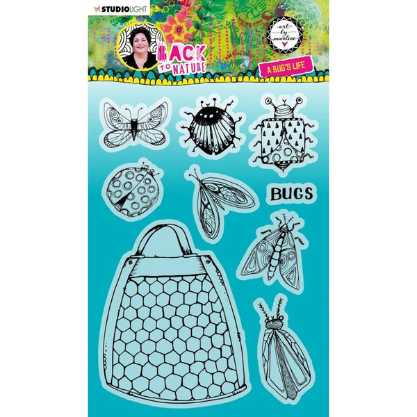 Studio Light Art By Marlene Back To Nature Clear Stamps - Bug's Life*