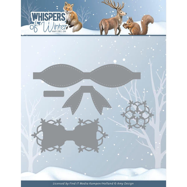 Find It Trading Amy Design Die - Whispers Of Winter - Winter Bows*