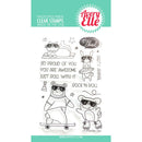 Avery Elle Clear Stamp Set 4in x 6in - Stay Cool*