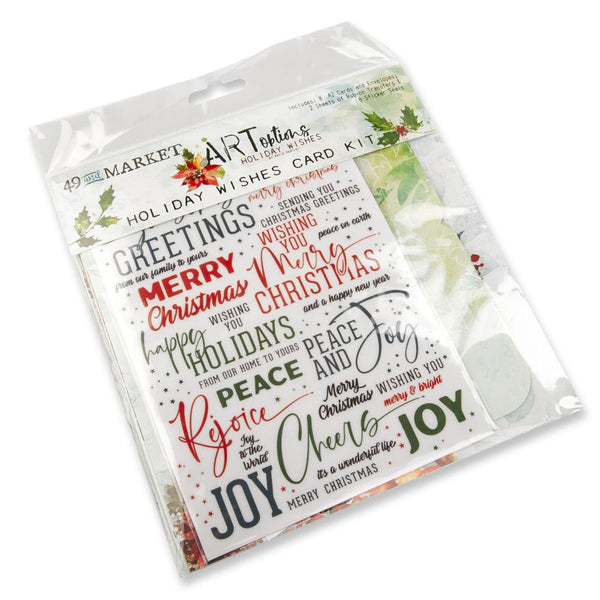 49 And Market Card Kit ARToptions - Holiday Wishes