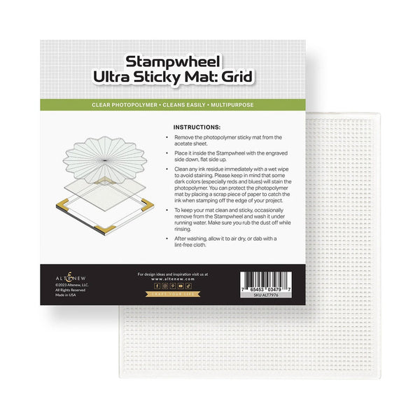 Altenew Stampwheel - Ultra Sticky Mat: Grid