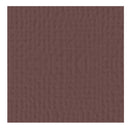 American Crafts 12in x 12in Textured Cardstock - Coffee - Single Sheet*