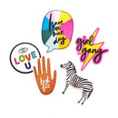 Amy Tan Brave & Bold Vinyl Stickers 7 Pack*