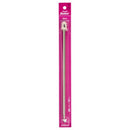 Susan Bates Silvalume Aluminum Afghan Crochet Hook 10" Size J10/6mm