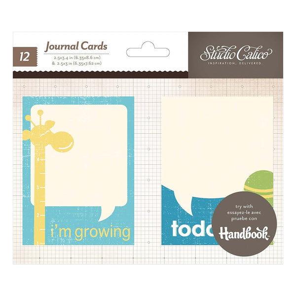 Studio Calico Story Time Journaling Cards - Baby Boy