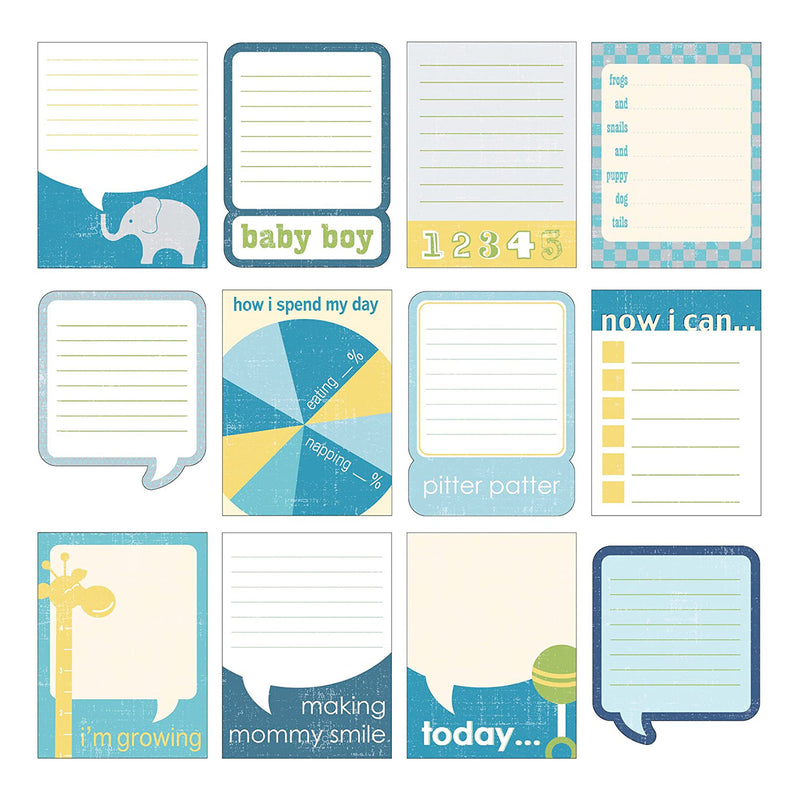 Studio Calico Story Time Journaling Cards - Baby Boy