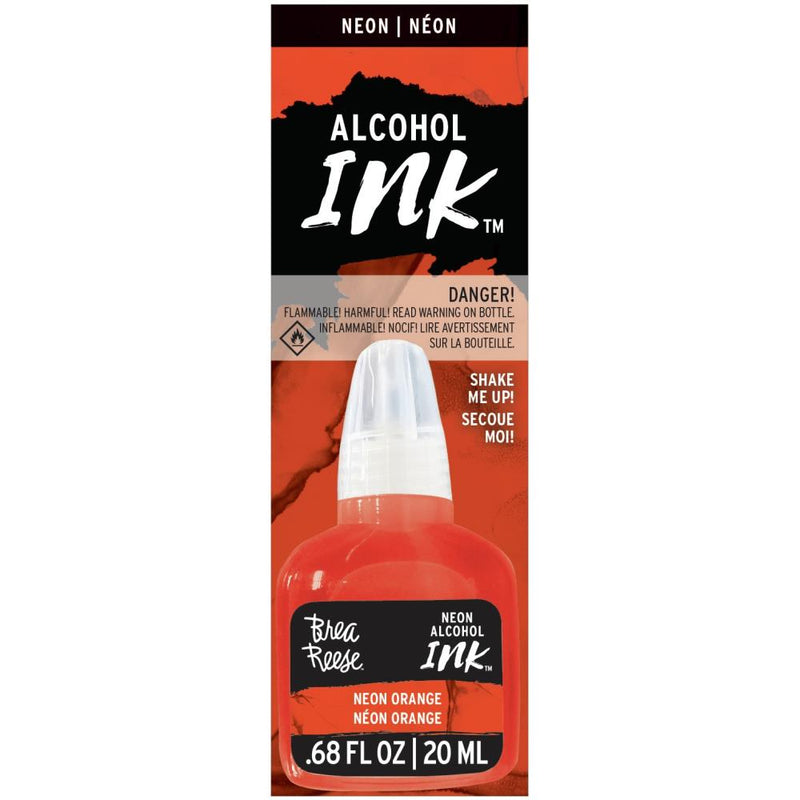 Brea Reese Alcohol Pigment Ink 20ml - Neon Orange*
