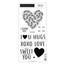 Concord & 9th Clear Stamps 4"X8" - Sweet Talk*