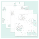 Concord & 9th Stencil 6"X6" 4 pack Flower Press*