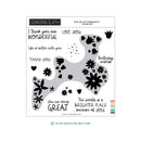 Concord & 9th Clear Stamps 6"X6" Pick-Me-Up Turnabout