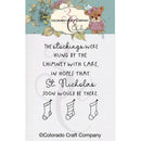 Colorado Craft Company Clear Stamps 2"x 3"- Stocking Mini - By Kris Lauren*