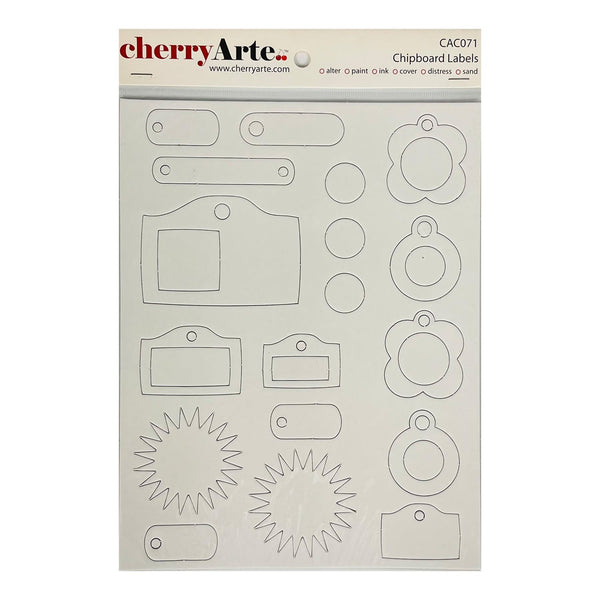 Cherry Arte Chipboard - Labels*