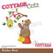 CottageCutz Dies - Golden Bear 3.1in x 4.8in*