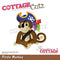 CottageCutz Dies - Pirate Monkey 2.7in x 3.1in*