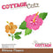 CottageCutz Dies - Hibiscus Flowers 2.1in  To 3.7in*