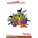 CottageCutz Dies - Spooky Camper 4.4in x 3.5in*