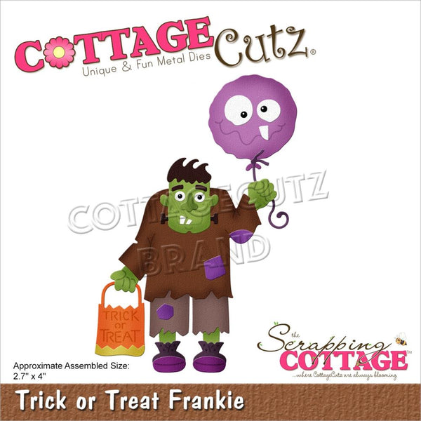CottageCutz Dies - Trick Or Treat Frankie 2.7in x 4in