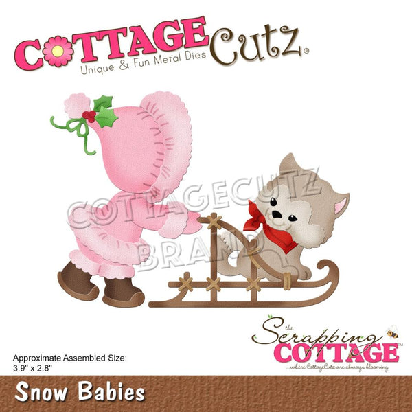 Cottage Cutz Die - Snow Babies