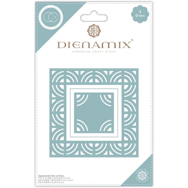 Craft Consortium Dienamix Premium Cutting Dies - Iron Square*
