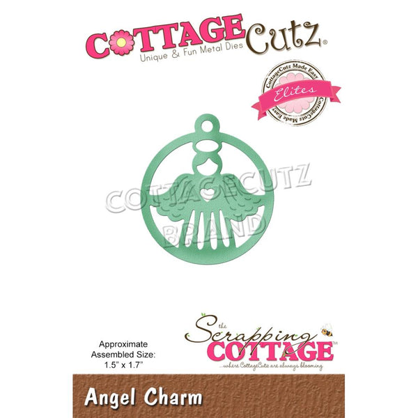CottageCutz Dies - Angel Charm, 1.5 inch X1.7 inch*
