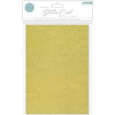 Craft Consortium The Essential Glitter Cardstock A4 (10-pack) - Gold*